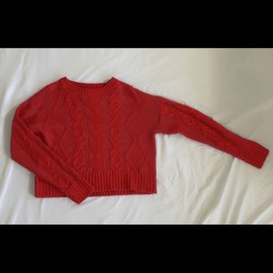 ASOS Red Knit Sweater